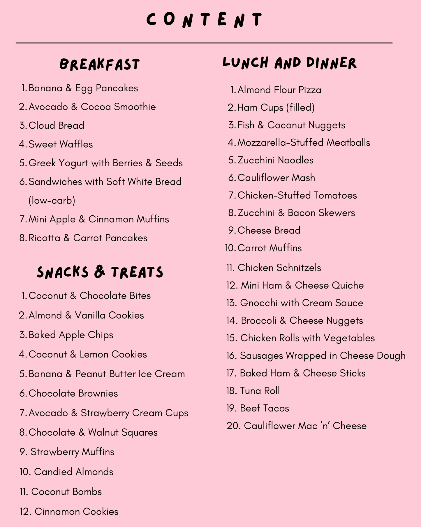 6. Cooking with Love and No Sugar - Healthy and low glycemic index recipes - English