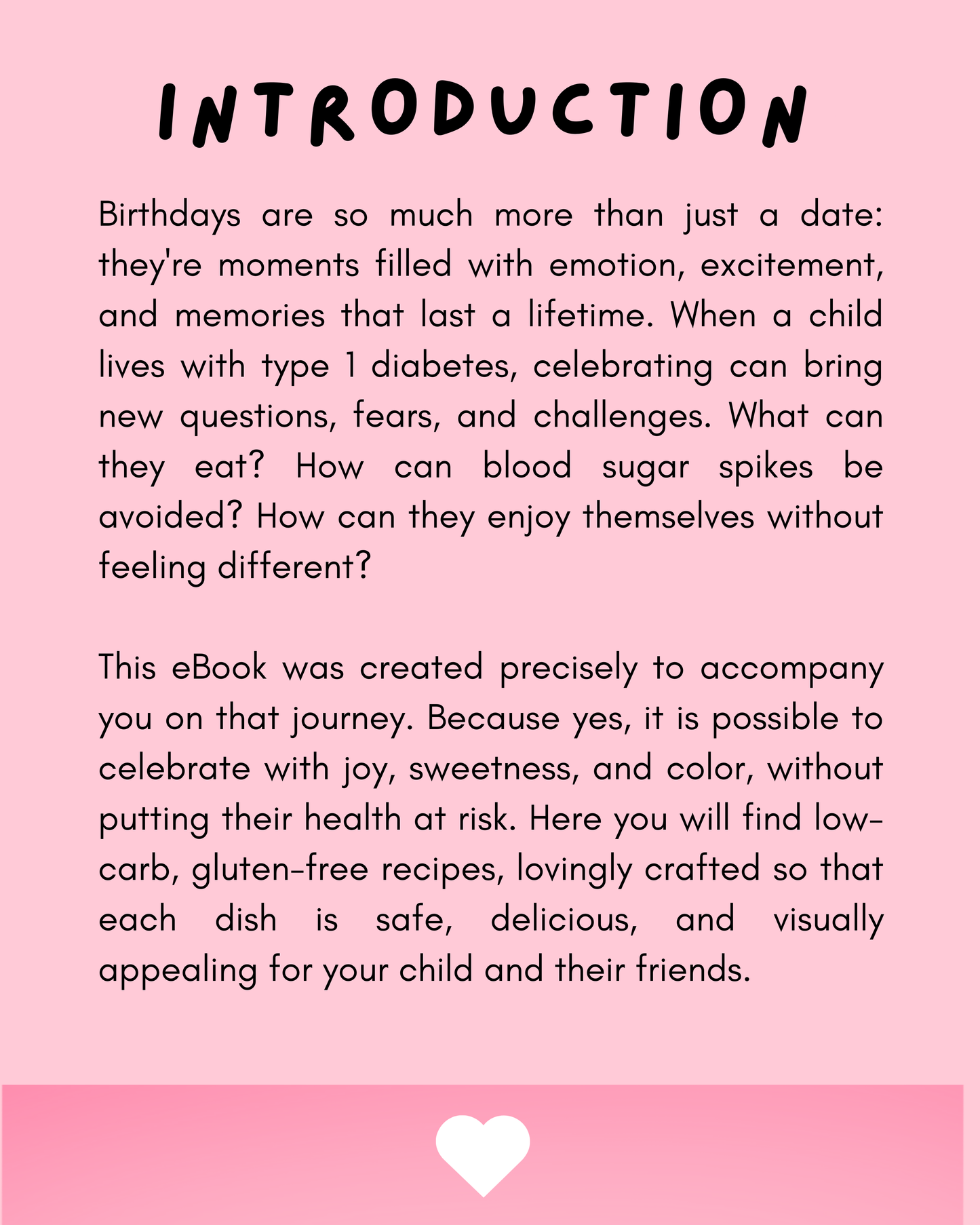 4. Birthdays with Love and No Sugar - Low glycemic index recipes for your child's birthday - English