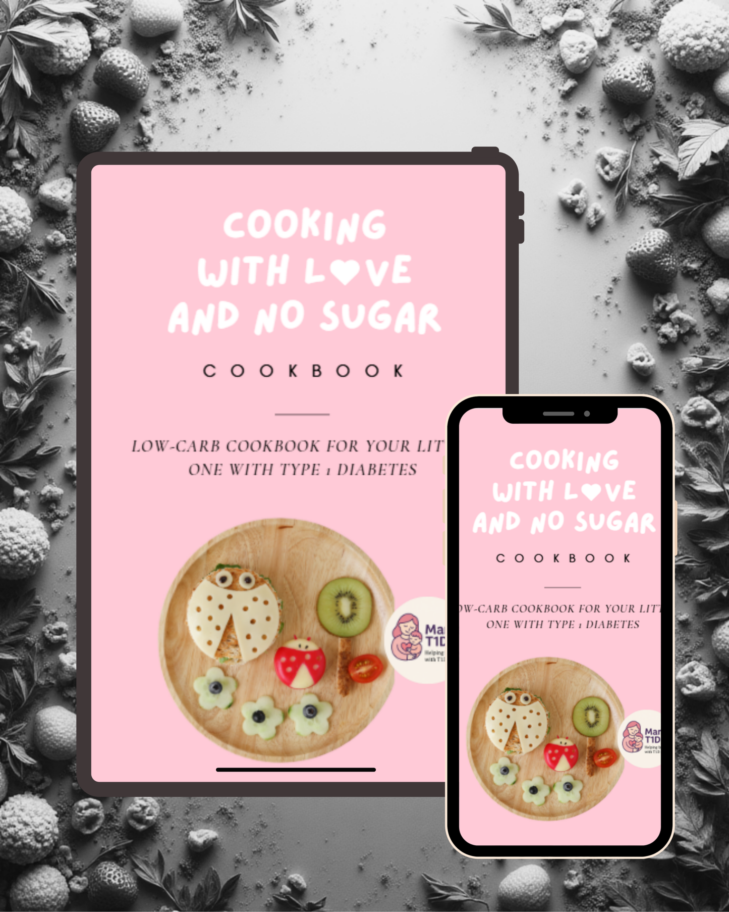 6. Cooking with Love and No Sugar - Healthy and low glycemic index recipes - English