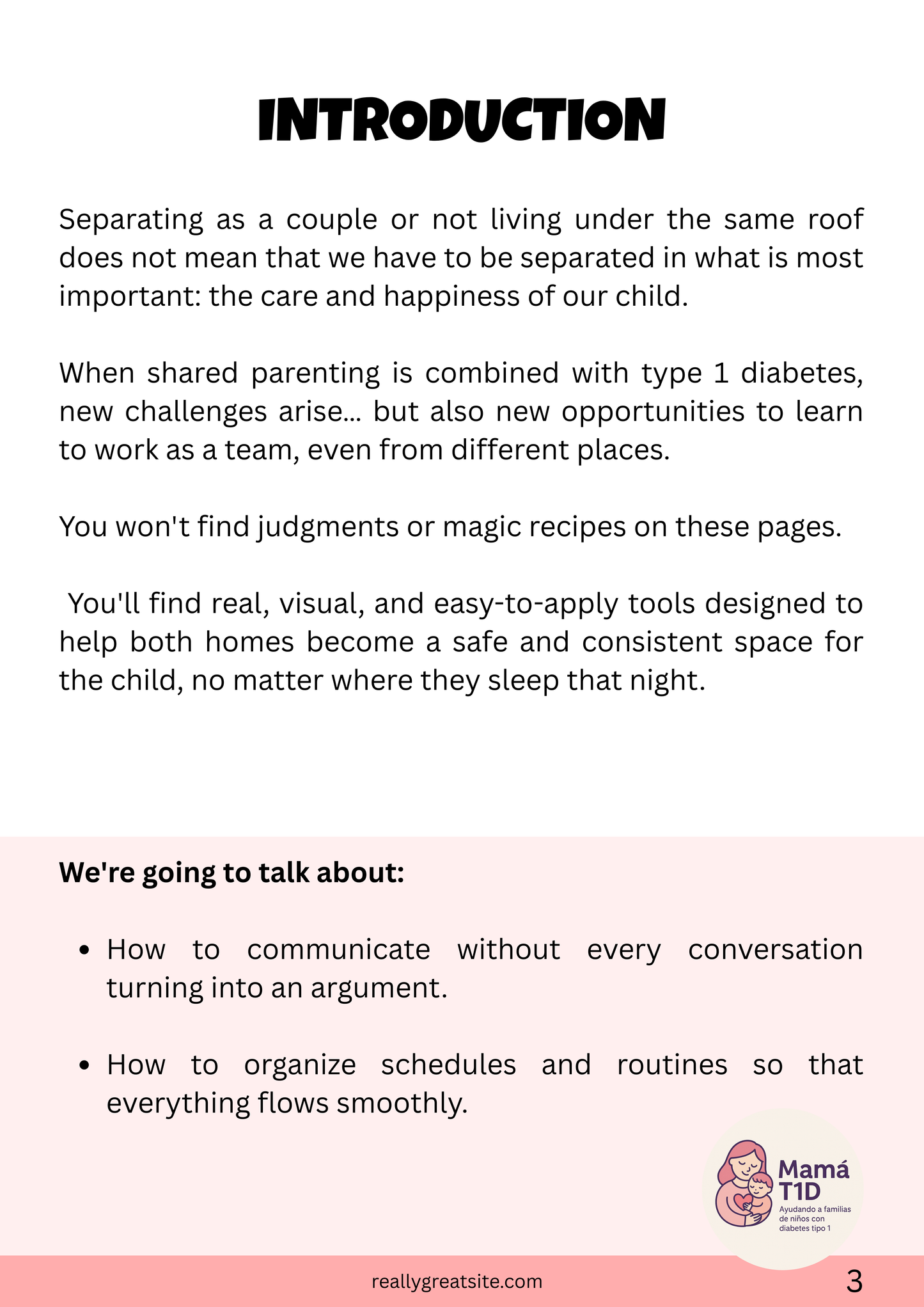 5. Caring between two homes: T1D without conflict - English