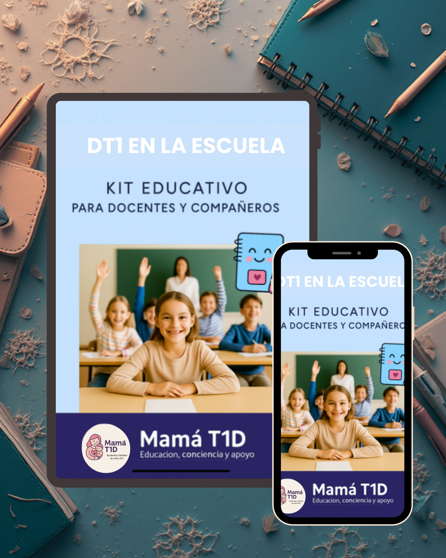 1. DT1 en la Escuela - Kit Educativo para Docentes y Compañeros - Español